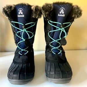 Kamik Frostylake Snow Boots Girls Size 6